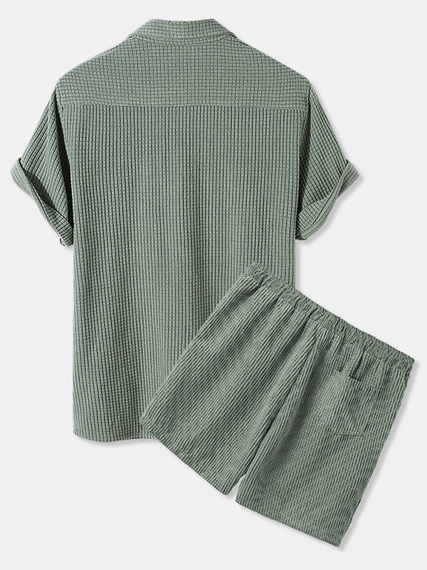 Luxe Polo Shirt and Shorts Set