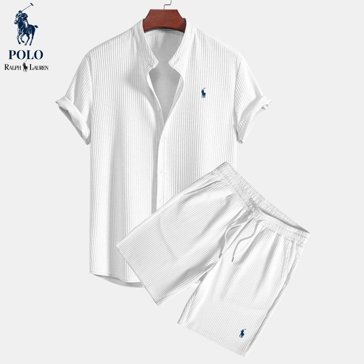 Luxe Polo Shirt and Shorts Set