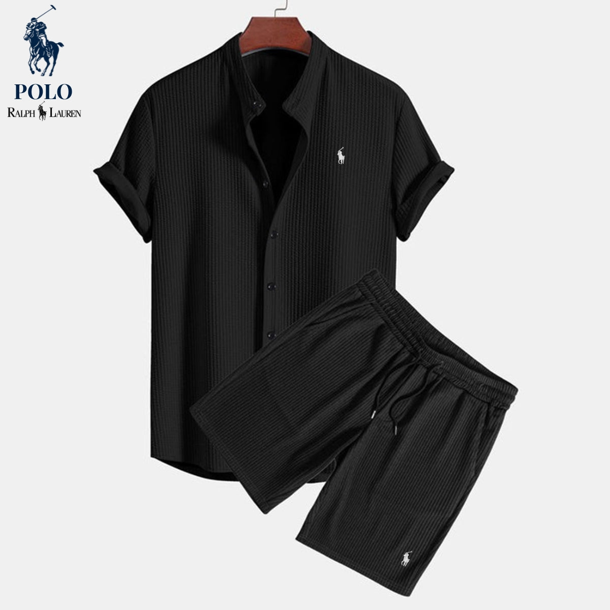 Luxe Polo Shirt and Shorts Set